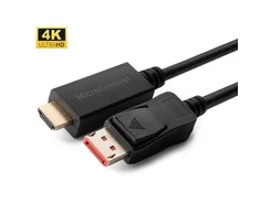 Kabelis MicroConnect Microconnect MC-DP-HDMI-10004K kabelis DisplayPort 10 m Juodas