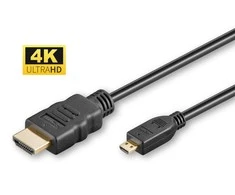 Kabelis MicroConnect HDMI Micro - HDMI 2m juoda (HDM19192V2.0D)