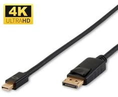 MicroConnect DisplayPort Mini – DisplayPort kabelis 3m juodas (DP-MMG-300MB)