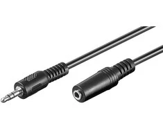 Kabelis MicroConnect Jack 3.5mm – Jack 3.5mm 10m juoda (AUDLR10)