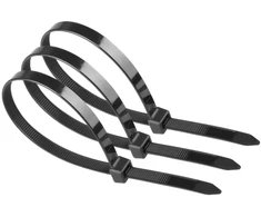 Organizer MicroConnect Cable tie 100pcs Juodas, 292mm