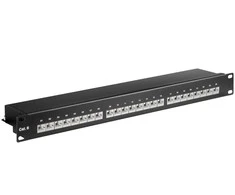 MicroConnect PP-014 - Cat6 - Juodas
