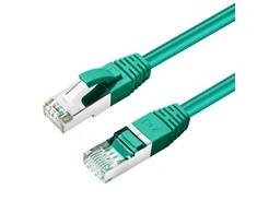 MicroConnect CAT6A S / FTP 10m Žalias LSH
