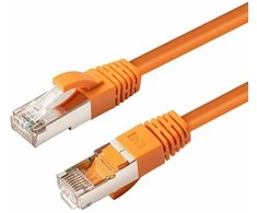 MicroConnect Microconnect MC-SFTP6A01O tinklo kabelis oranžinis 1m Cat6a S/FTP (S-STP)