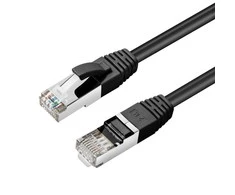 MicroConnect CAT6A S/FTP 2m Juodas LSZH