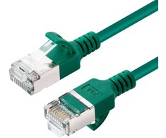 MicroConnect CAT6A U-FTP Slim, LSZH, 0.15 m