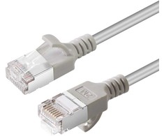 MicroConnect pilkas tinklo kabelis 0,15 m Cat6a U/FTP (STP)