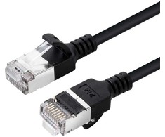 MicroConnect kabelis sieciowy juoda 0,15 m Cat6a U/FTP (STP)