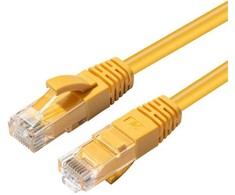 „Microconnect MC-UTP6A0015Y Geltonas tinklo kabelis 0,15 m Cat6a U/UTP (UTP)“