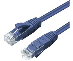 „Microconnect MC-UTP6A0015B“ tinklo kabelis Mėlyna 0,15 m Cat6a U/UTP (UTP)