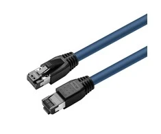 MicroConnect CAT8.1 S / FTP 10m Mėlyna LSZH