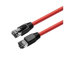 MicroConnect CAT8.1 S / FTP 1,5m Raudona LSZH