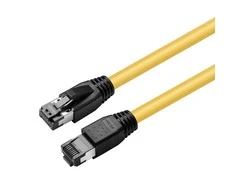 MicroConnect CAT8.1 S / FTP 1m geltona LSSH