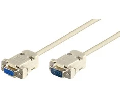 MicroConnect DB-9 - DB-9, 10m, balta (SCSEHN10)