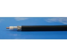 MicroConnect FF 400 Low Loss coax, Sort, FeedFlex, 100m