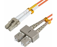 MicroConnect Microconnect FIB422001-2 kabelis InfiniBand / šviesolaidinis 1 m LC SC Oranžinė