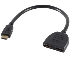 AV adapteris „MicroConnect HDMI 19M“ – „2X HDMI 19F“