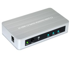 „MicroConnect“ HDMI 2.0 jungiklis, 3–1 krypties