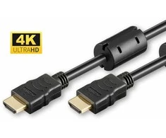 „Microconnect“ didelės spartos HDMI kabelis, 1 m, 1 m, HDMI A tipo (standartinis), HDMI A tipo (standartinis), 3840 x 2160 pikselių, 3D, juodas