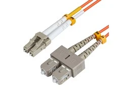 „MicroConnect Microconnect 2m LC-SC UPC LSZH optinis kabelis OM2 Oranžinė“
