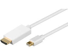 „Kabelis MicroConnect DisplayPort Mini“ – HDMI 1,8 m balta (MDPHDMI2)