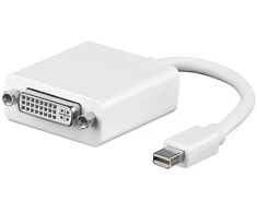 AV adapteris MicroConnect Rodyti Port Mini - DVILI balta (MDPDVI)