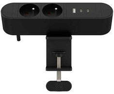 Listwa zasilająca MicroConnect Multi Desktop Power Socket 2 rozgałęziacz 2 gniazda 1,8 m Juodas