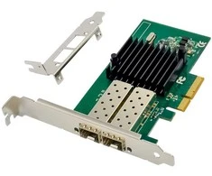 MicroConnect Network Card PCIe x4 I350-F2 Dual- 1GbE SFP