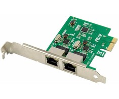 Kontroler MicroConnect PCI-E 8111F Dual-RJ45 Gigabit