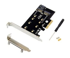 Kontrolierius MicroConnect PCie x4 M.2 B &amp; M Raktas NVME