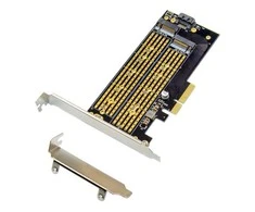Valdiklis MicroConnect PCie x4 M.2 Key NMVE SSD Adapt