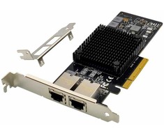 Kontroler MicroConnect PCIe x8 Dual RJ45 10 GbE X550