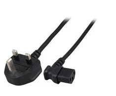 Maitinimo kabelis MicroConnect UK BS-1363 - Kampinis C13, 2m (PE090420A)