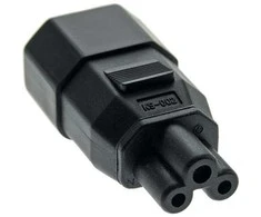 MicroConnect PEA0408 - C14 - C5 - Juodas