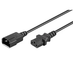 Maitinimo kabelis MicroConnect Pratęsimas, C13 - C14, 10m (PE0406100)