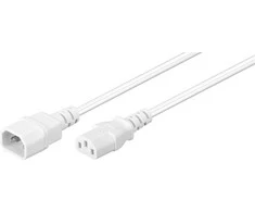 MicroConnect Maitinimo laidas C13 - C14 3m Balta