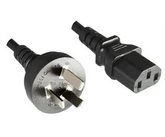 Maitinimo kabelis MicroConnect Kinija - C13, 1,8m, Juoda (PE150418)