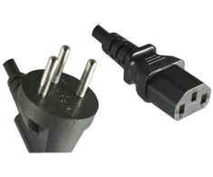 Kabelis zasilający MicroConnect Wtyczka Izrael - C13, 1.8m (PE010418ISRAEL)