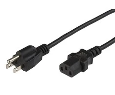 Maitinimo kabelis MicroConnect Microconnect PE110440SJT-IT Maitinimo kabelis juodas 4m NEMA 5-15P C13 skydas