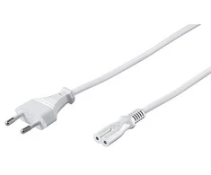 Maitinimo kabelis MicroConnect C7, 10m, baltas (PE0307100W)