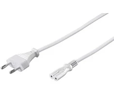 Maitinimo kabelis MicroConnect maitinimo laidas nešiojamasis kompiuteris 1,5m Baltas - PE030715W