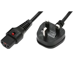 Kabelis zasilający MicroConnect Power Cord UK Type G - C13 (MC-UKC135B)
