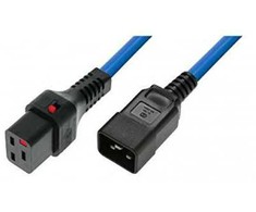 MicroConnect Microconnect PC1376 kabelis zasilające Mėlyna 3 m C19 panel C20 panel