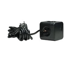 MicroConnect Power Cube Duo USB &amp; Power, 3m