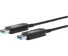 USB kabelis MicroConnect USB-A - USB-A 15 m Juodas (USB3.0AA15BOP)