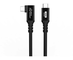 USB kabelis MicroConnect USB-C - USB-C 2 m juodas (USB3.2CC2-A)