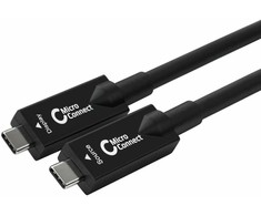 Kabelis USB MicroConnect USB-C - USB-C 12.5 m Juodas (USB3.2CC12OP)