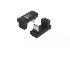 Adapteris USB MicroConnect USB-C - USB-C Juodas (Premium USB4 3x2 USB-C)