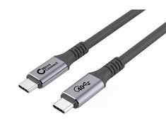 Kabelis USB MicroConnect USB-C - USB-C 3 m Juodas (USB4CC3)
