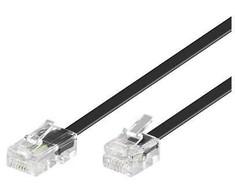 MicroConnect Microconnect MPK451S kabelis telefoniczny 1 m Juodas